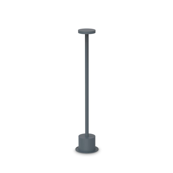 Ideal Lux Toffee szürke LED kültéri asztali lámpa (IDE-347776) LED 1 izzós IP65