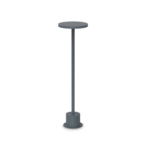 Ideal Lux Toffee szürke LED kültéri asztali lámpa (IDE-347837) LED 1 izzós IP65