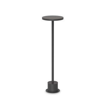 Ideal Lux Toffee fekete LED kültéri asztali lámpa (IDE-347851) LED 1 izzós IP65