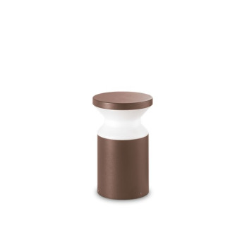 Ideal Lux Torre barna-fehér kültéri állólámpa (IDE-321981) E27 1 izzós IP44