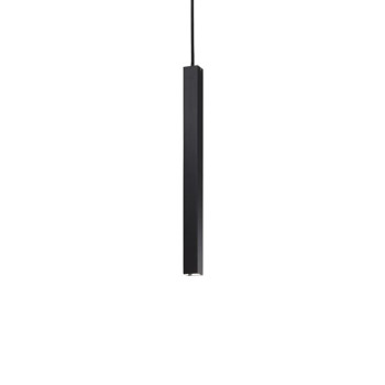 Ideal Lux Ultrathin fekete LED függesztett lámpa (IDE-194202) LED 1 izzós IP20