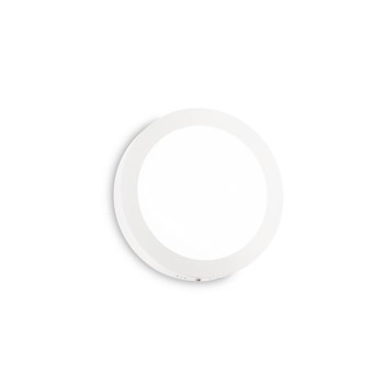Ideal Lux Universal Round fehér LED mennyezeti/fali lámpa (IDE-138602) LED 1 égős IP20