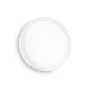 Ideal Lux Universal Round fehér LED mennyezeti/fali lámpa (IDE-138619) LED 1 égős IP20