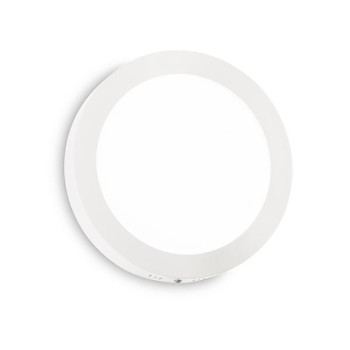 Ideal Lux Universal Round fehér LED mennyezeti/fali lámpa (IDE-240367) LED 1 égős IP20