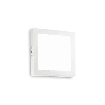 Ideal Lux Universal Square fehér LED mennyezeti/fali lámpa (IDE-138640) LED 1 égős IP20