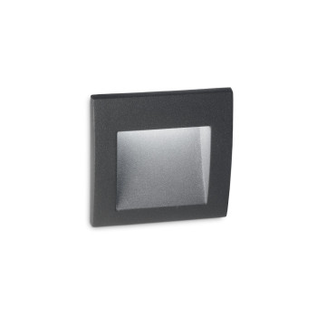 Ideal Lux Wire szürke-fehér falba/talajba építhető LED kültéri lámpa (IDE-255521) LED 1 izzós IP65