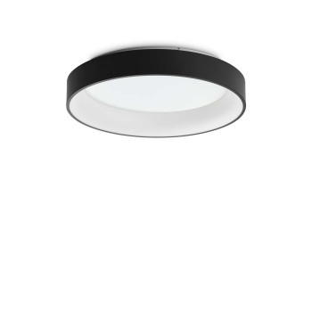 Ideal Lux Ziggy fekete LED mennyezeti lámpa (IDE-307213) LED 1 égős IP20