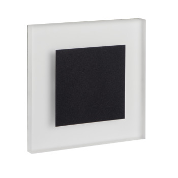 Kanlux Apus fekete LED lépcsővilágító lámpa (KAN-26538) LED 1 izzós IP20
