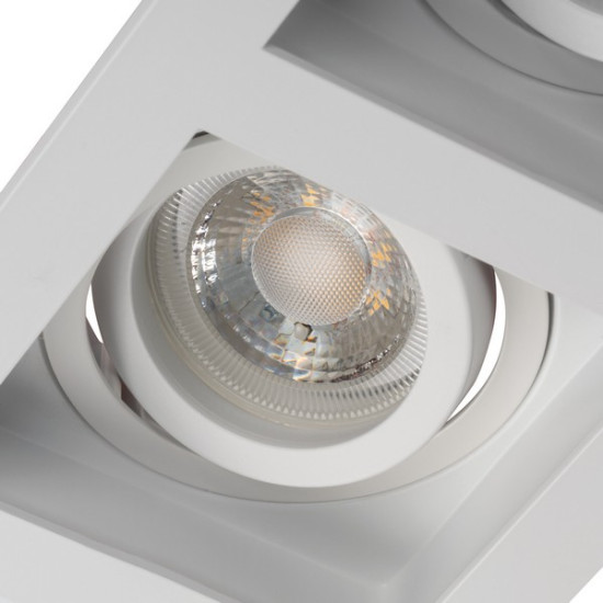 Kanlux Aret 2xDTL fekete beépíthető dekorációs keret (KAN-38367) Gx5,3/GU10 2 izzós IP20