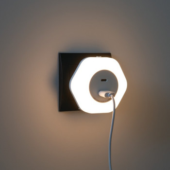 Kanlux Bola fehér LED konnektorba dugható lámpa (KAN-37397) LED 1 izzós IP20