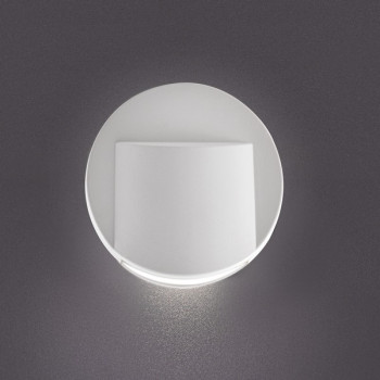 Kanlux Erinus O fehér LED lépcsővilágító lámpa (KAN-33323) LED 1 izzós IP20
