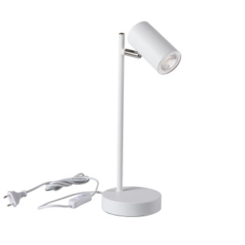 Kanlux Evalo TL fehér asztali lámpa (KAN-35785) GU10 1 izzós IP20