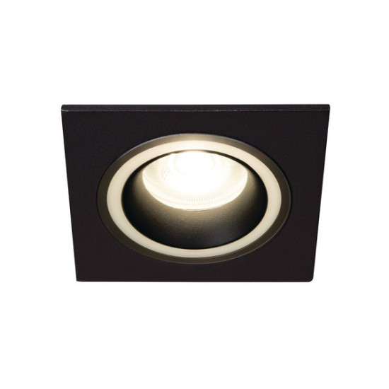 Kanlux Feline DSL fekete beépíthető dekorációs keret (KAN-37256) Gx5,3/GU10 1 izzós IP20