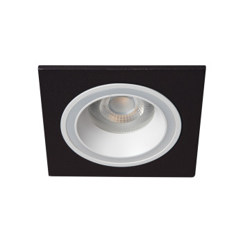 Kanlux Feline DSL fekete-fehér beépíthető dekorációs keret (KAN-37258) Gx5,3/GU10 1 izzós IP20