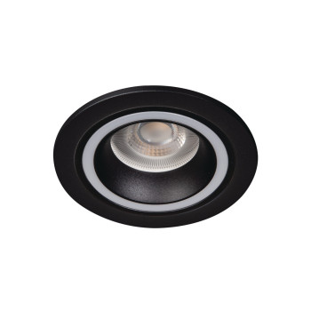 Kanlux Feline DSO fekete beépíthető dekorációs keret (KAN-37250) Gx5,3/GU10 1 izzós IP20
