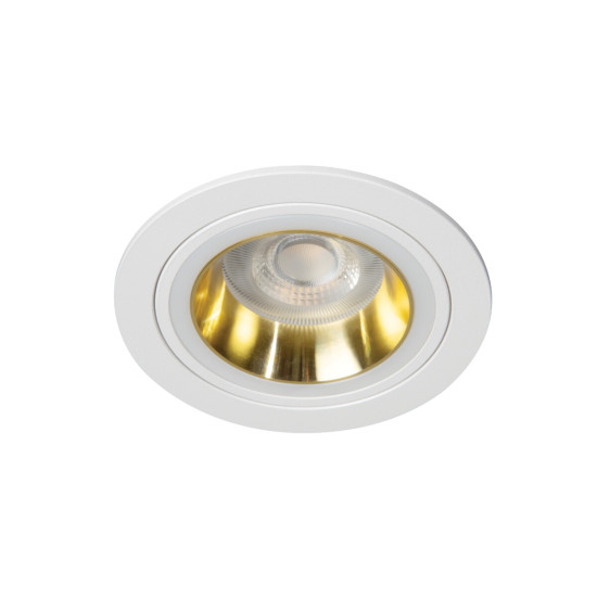 Kanlux Feline DSO fehér-arany beépíthető dekorációs keret (KAN-37254) Gx5,3/GU10 1 izzós IP20