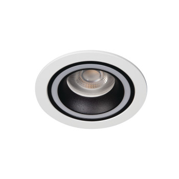 Kanlux Feline DSO fehér-fekete beépíthető dekorációs keret (KAN-37255) Gx5,3/GU10 1 izzós IP20