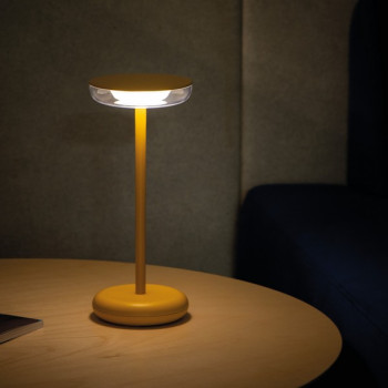 Kanlux Fluxy sárga vezeték nélküli LED asztali lámpa (KAN-37314) LED 1 izzós IP44