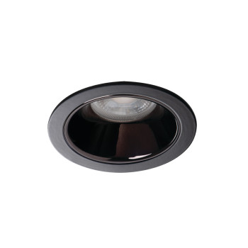 Kanlux Glozo DSO fekete beépíthető dekorációs keret (KAN-36223) Gx5,3/GU10 1 izzós IP20