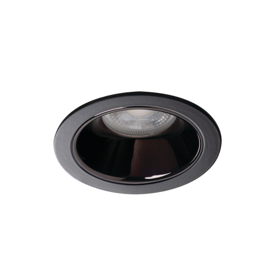 Kanlux Glozo DSO fekete beépíthető dekorációs keret (KAN-36223) Gx5,3/GU10 1 izzós IP20
