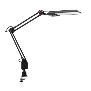 Kanlux Heron II fekete LED csiptetős lámpa (KAN-27602) LED 1 izzós IP20
