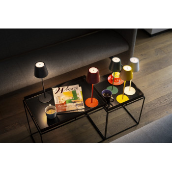 Kanlux Inita piros vezeték nélküli LED asztali lámpa (KAN-36322) LED 1 izzós IP54
