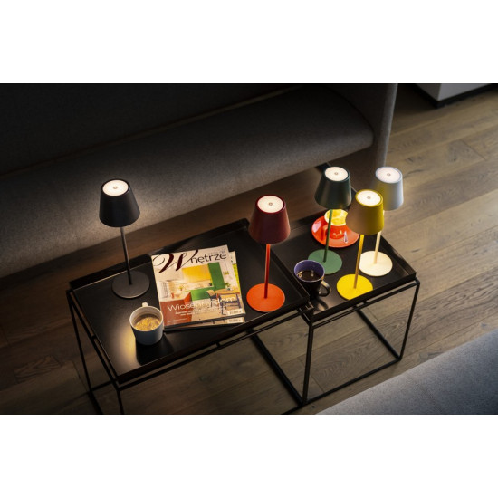 Kanlux Inita piros vezeték nélküli LED asztali lámpa (KAN-36322) LED 1 izzós IP54