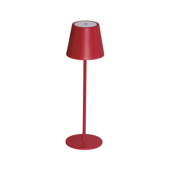 Kanlux Inita piros vezeték nélküli LED asztali lámpa (KAN-36322) LED 1 izzós IP54