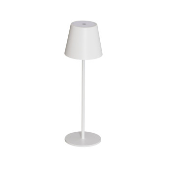 Kanlux Inita fehér vezeték nélküli LED asztali lámpa (KAN-36324) LED 1 izzós IP54