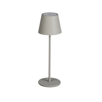 Kanlux Inita szürke vezeték nélküli LED asztali lámpa (KAN-36326) LED 1 izzós IP54