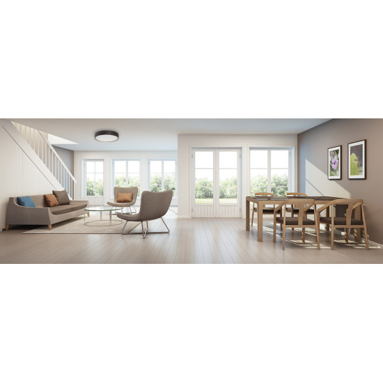 Kanlux Jasmin wenge mennyezeti lámpa (KAN-23122) E27 3 izzós IP20