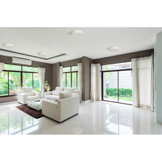 Kanlux Jasmin sonoma tölgy mennyezeti lámpa (KAN-23124) E27 2 izzós IP20