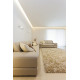 Kanlux Jasmin W fehér fali lámpa (KAN-23758) E27 1 izzós IP20