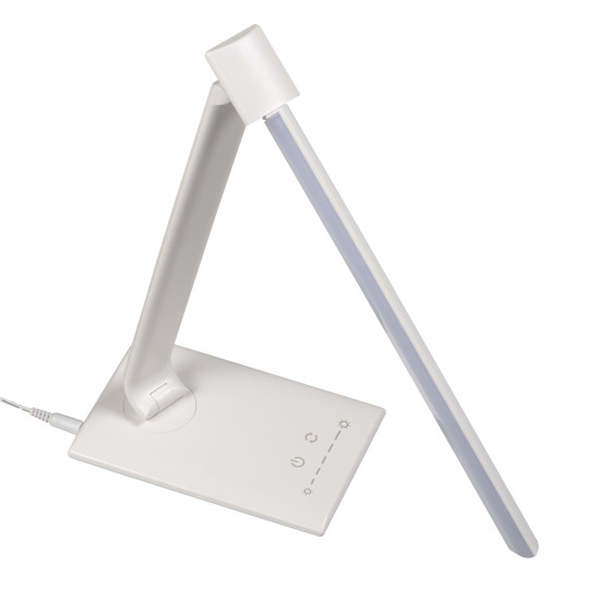 Kanlux Preda fehér LED asztali lámpa (KAN-35781) LED 1 izzós IP20