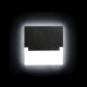 Kanlux Sabik fekete LED lépcsővilágító lámpa (KAN-29854) LED 1 izzós IP20
