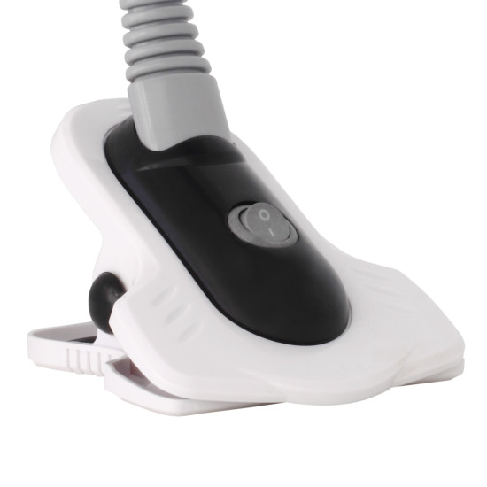 Kanlux Suzi fekete csiptetős lámpa (KAN-7151) E27 1 izzós IP20