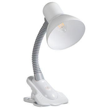 Kanlux Suzi fehér csiptetős lámpa (KAN-7154) E27 1 izzós IP20