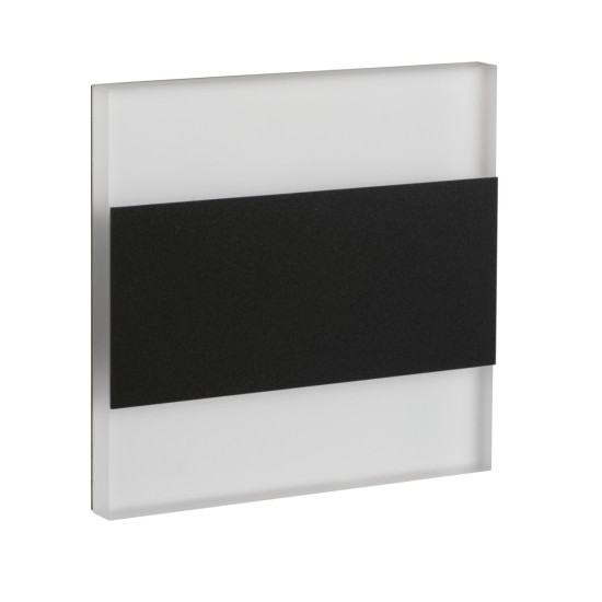 Kanlux Terra fekete LED lépcsővilágító lámpa (KAN-26849) LED 1 izzós IP20