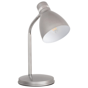 Kanlux Zara ezüst asztali lámpa (KAN-7560) E14 1 izzós IP20