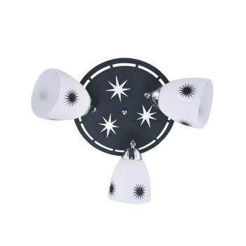 Klausen Allium 3 króm mennyezeti lámpa (LY-3036) E27 3 izzós IP20