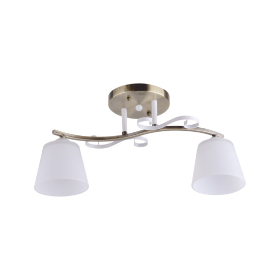 Klausen Anita 2 antik bronz mennyezeti lámpa (LY-3102) E27 2 izzós IP20