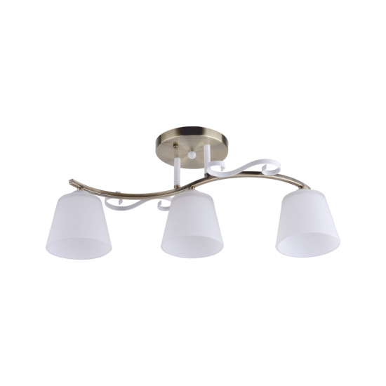 Klausen Anita 3 antik bronz mennyezeti lámpa (LY-3103) E27 3 izzós IP20