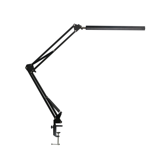 Klausen Armstrong LED fekete LED csiptetős lámpa (KL148011) LED 1 izzós IP20