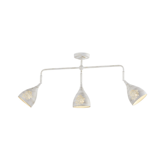 Klausen Bell PL3 fehér-arany mennyezeti lámpa (LY-1037) E14 3 izzós IP20