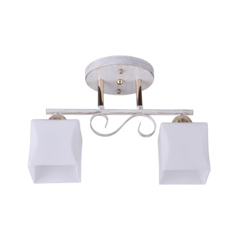 Klausen Bold 2 fehér-arany mennyezeti lámpa (LY-3107) E27 2 izzós IP20