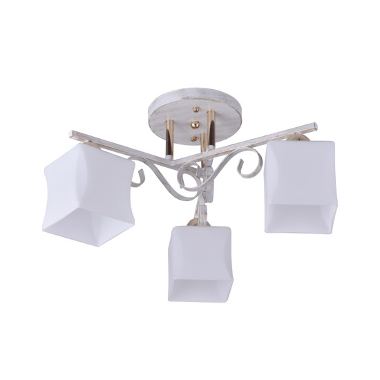 Klausen Bold 3 fehér-arany mennyezeti lámpa (LY-3108) E27 3 izzós IP20