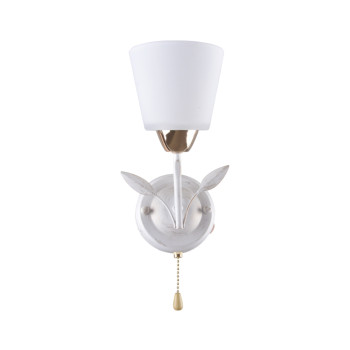 Klausen Brush AP1 fehér-arany falikar (LY-3142) E27 1 izzós IP20