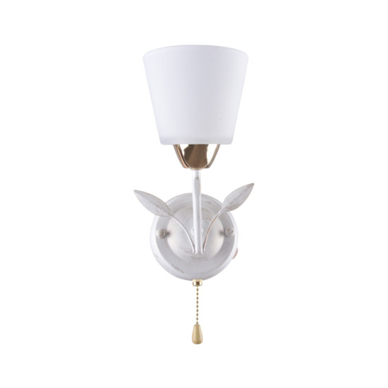 Klausen Brush AP1 fehér-arany falikar (LY-3142) E27 1 izzós IP20