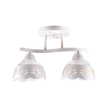 Klausen Buquet 2 fehér-arany mennyezeti lámpa (LY-3210) E27 2 izzós IP20