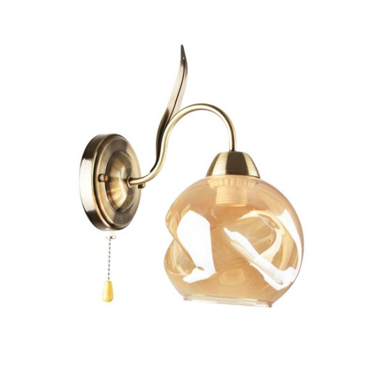 Klausen Crinkle AP1 antik bronz falikar (LY-3439) E27 1 izzós IP20